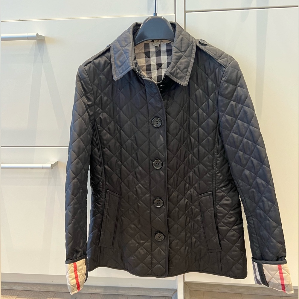 Burberry Brit Quilted Jacket - Black